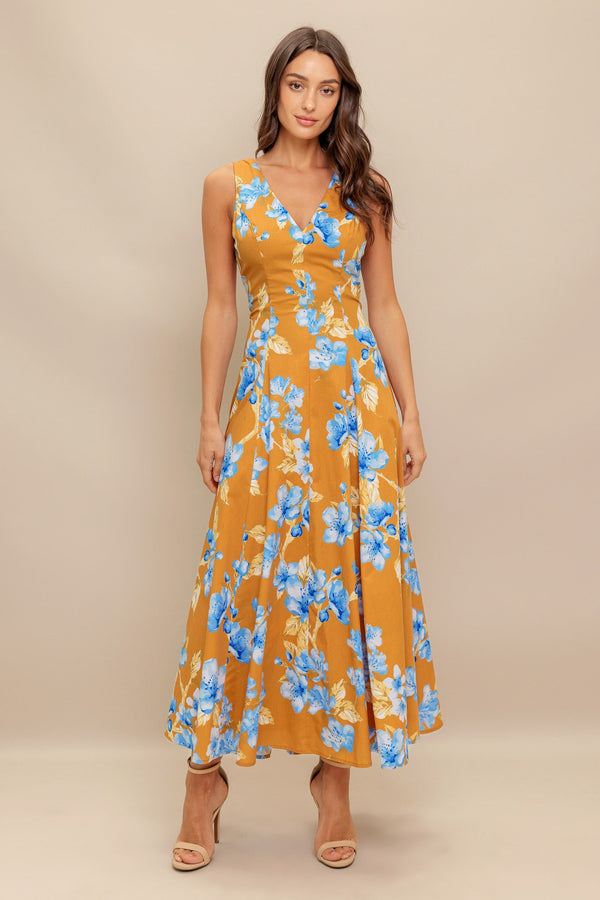 skyblossom-rush-woven-midi-dress Flying Tomato-Sophia's StyleDRESSES-1